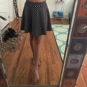 Polkadot skirt