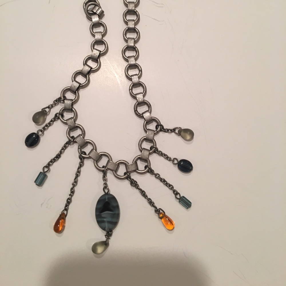 Necklace with stones