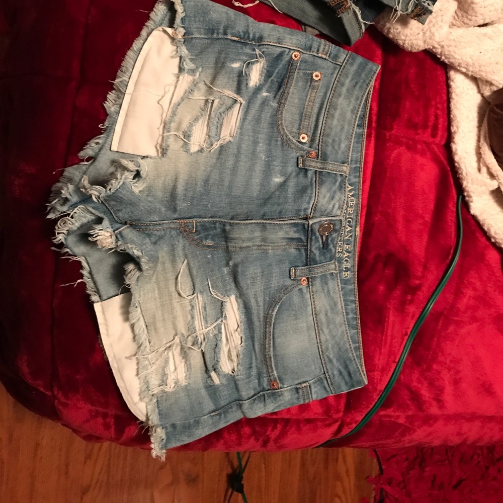 American eagle jean shorts (stretch)