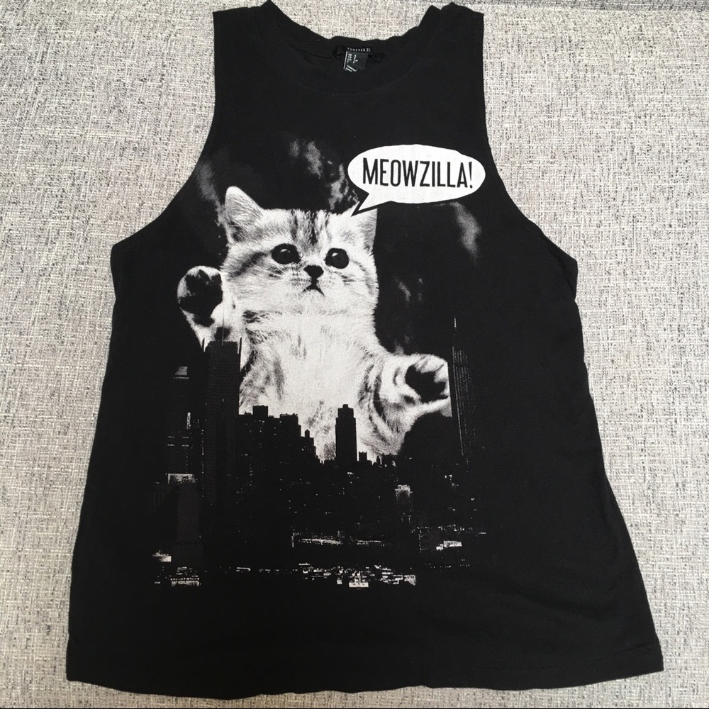 Meowilla tank top
