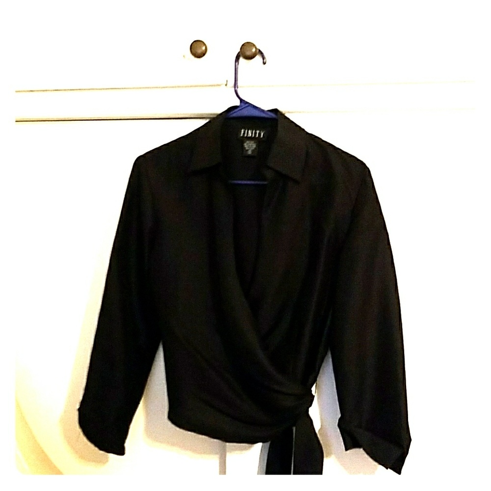 Finity 100%silk blouse size 8