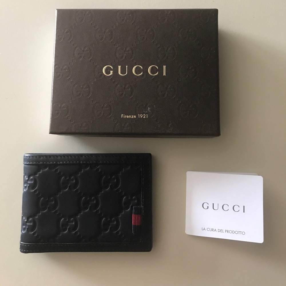 GUCCI men's original wallet