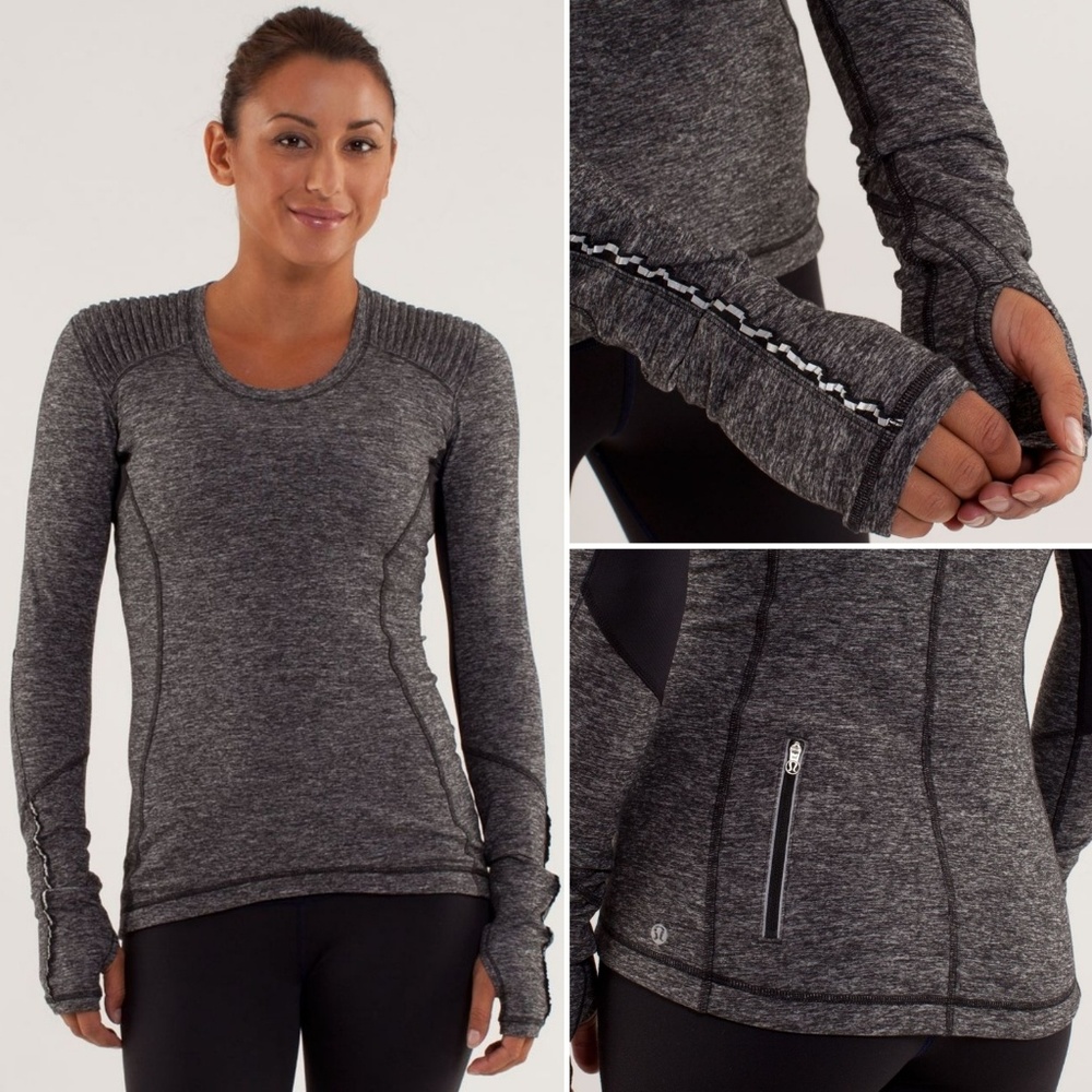 Lululemon Start Runner Long Sleeve Top