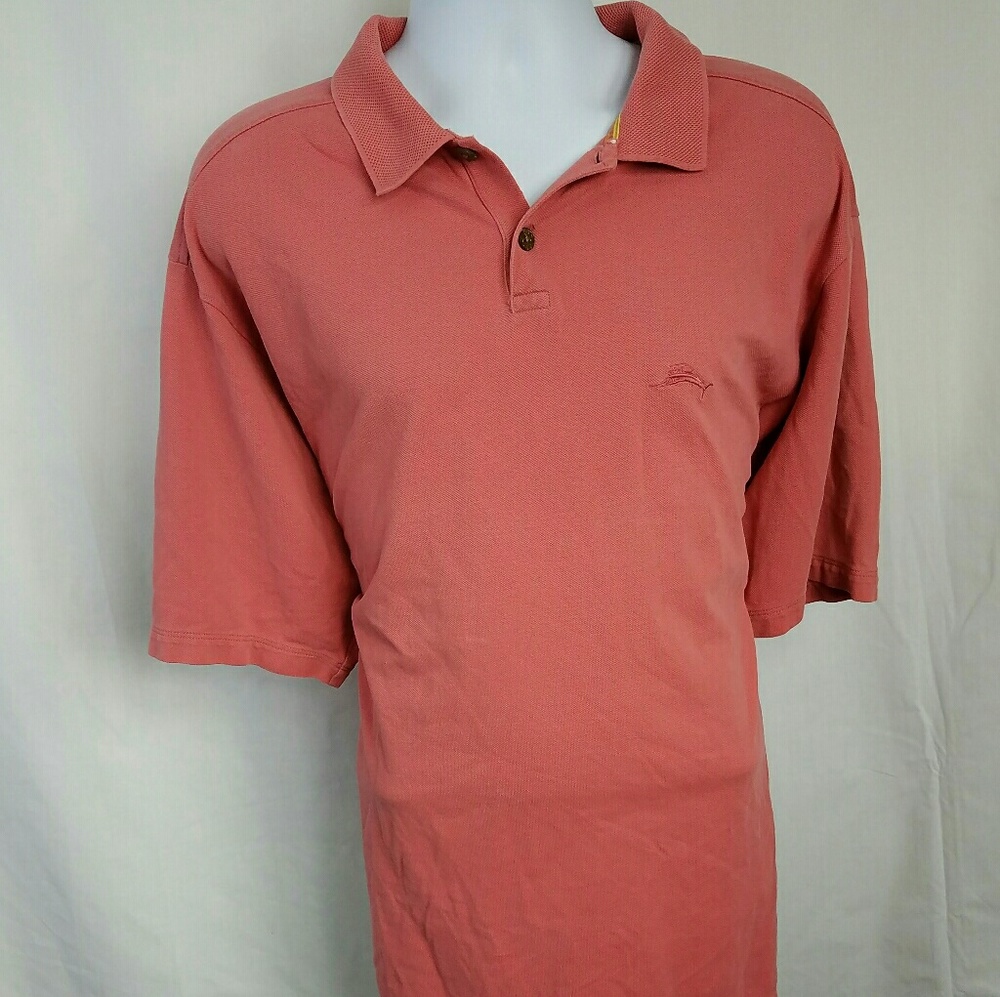 Tommy Bahama Coral Marlin Golf Shirt Polo XL