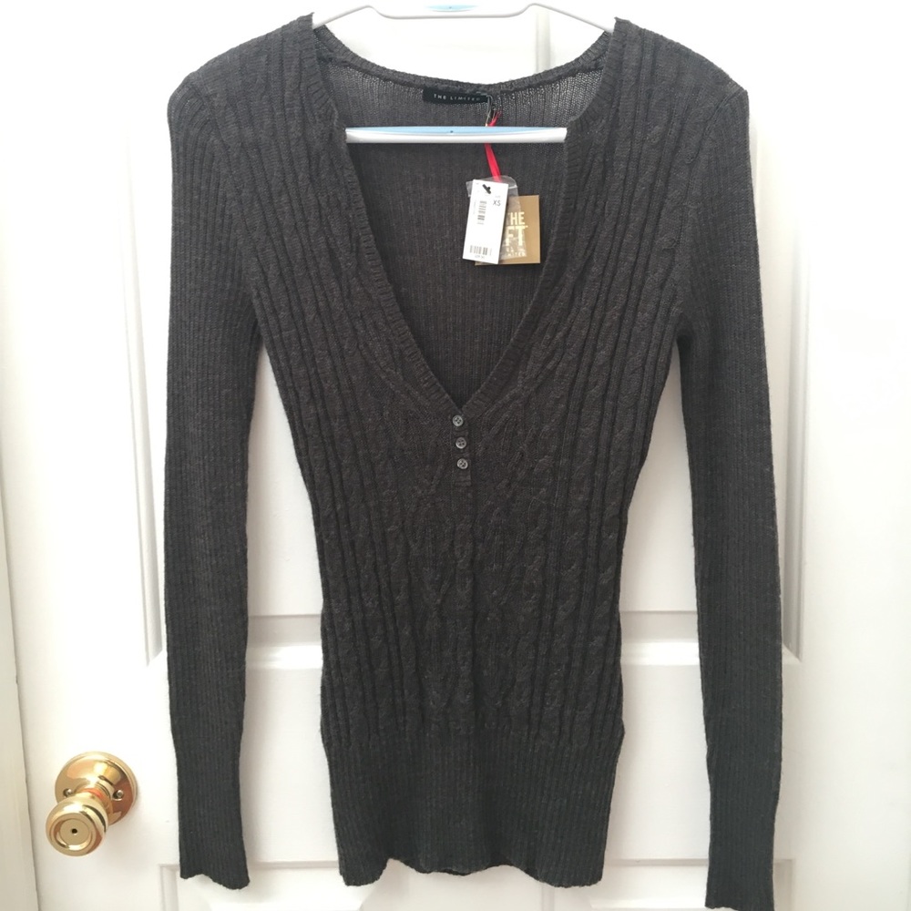 The Limited Long Sleeve Sweater