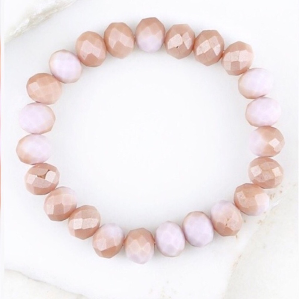 Frosted Matte Bead Bracelets - Picture 3 of 4