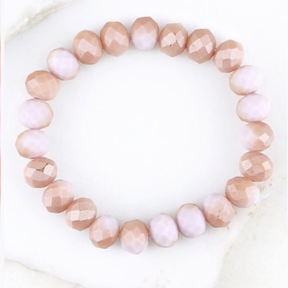 Frosted Matte Bead Bracelets - Picture 3 of 4