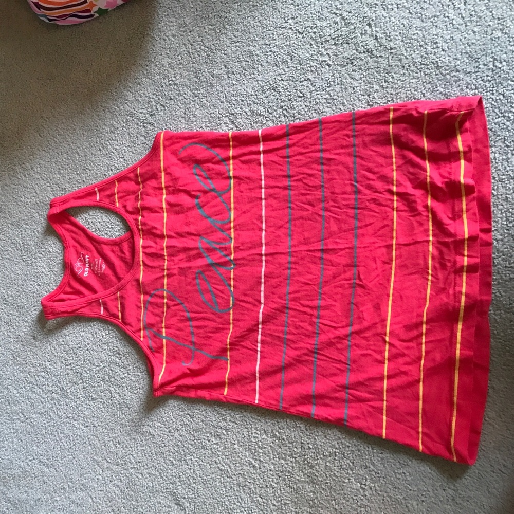 Peace tank top