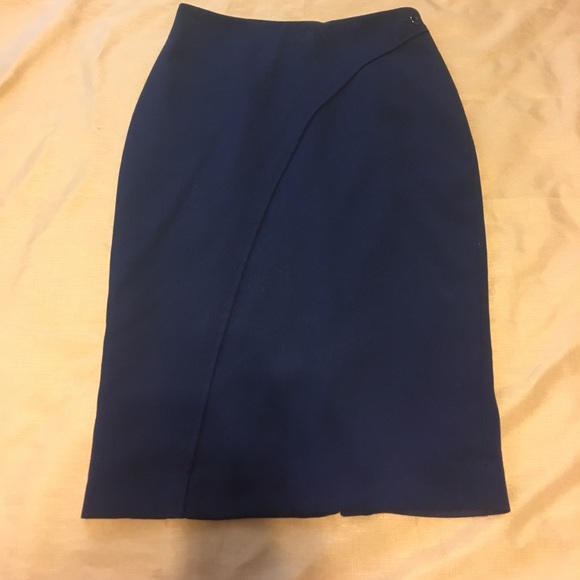 The Limited Dresses & Skirts - The Limited Navy blue pencil skirt 3/4 tall
