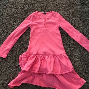 5T pink ruffled gapkids dress