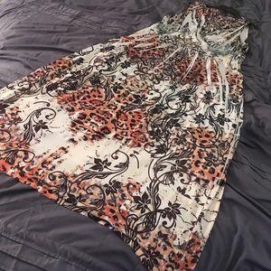 Gorgeous Earth-tone Long Dress