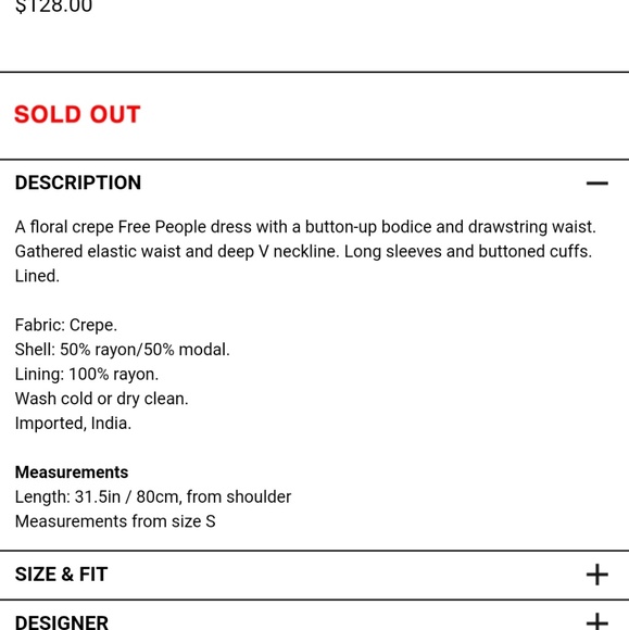 Free People Stealing Fire Long Sleeve Dress - Picture 6 of 6