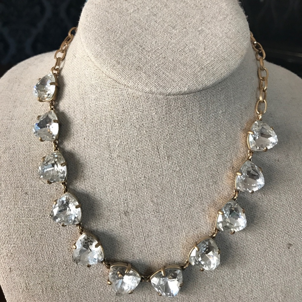 Stella & Dot Somervell triangle layering necklace