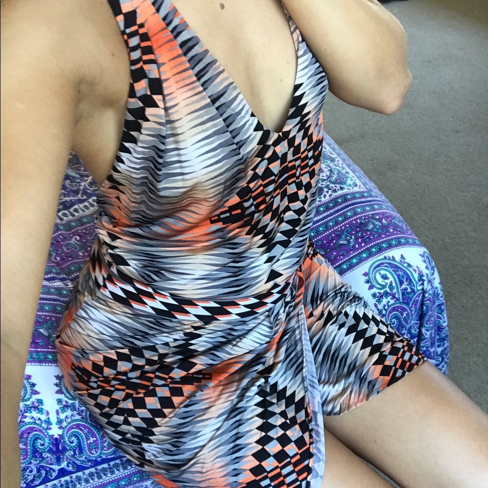 BCBG Maxazria - 70's Inspired Halter Dress - XS/S