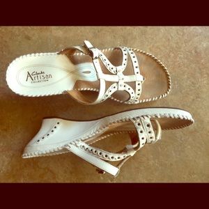 Clarks Artisan Wedge Sandals