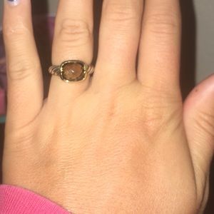 David Yurman Smokey Quartz Ring