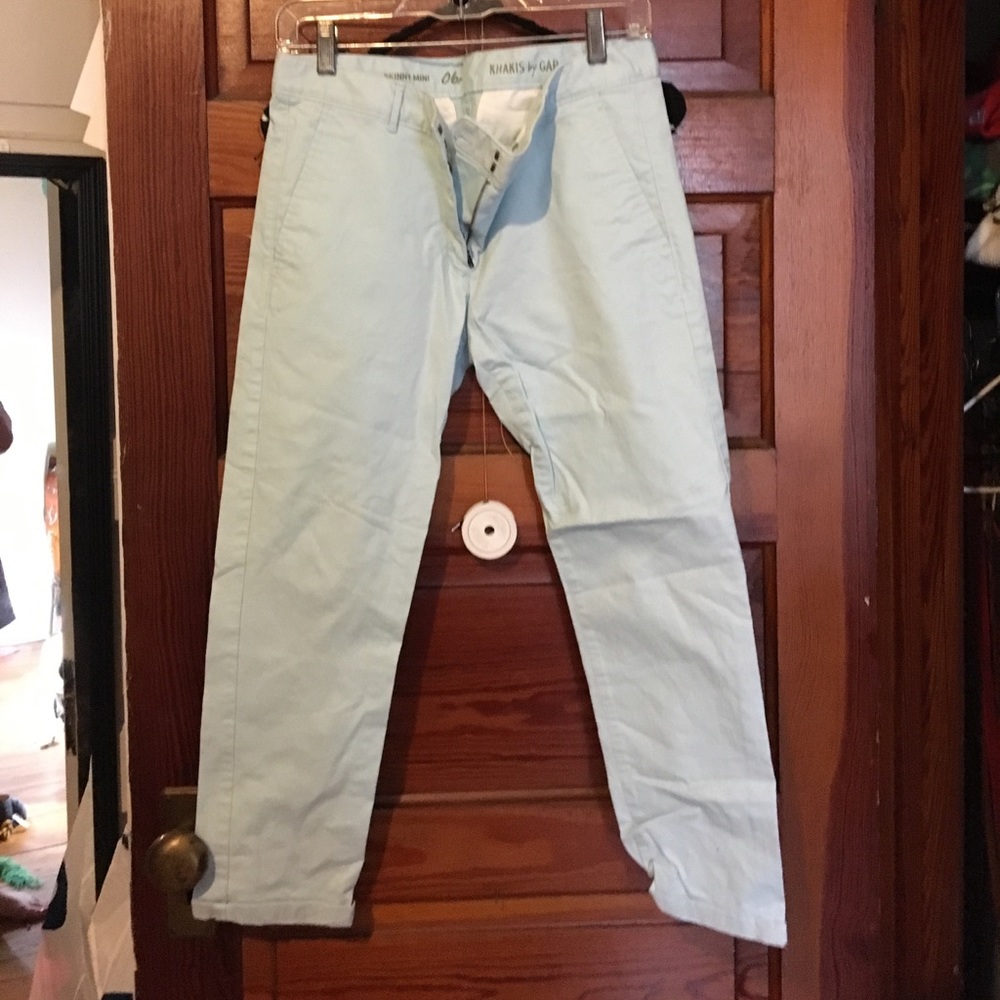 GAP light blue khakis