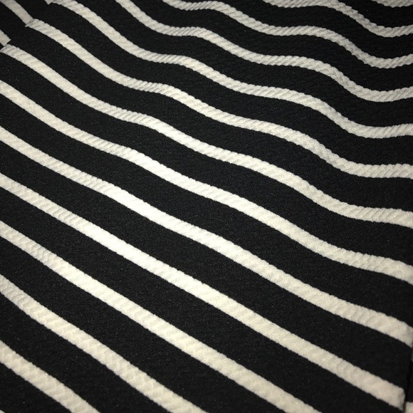 Black and White Striped Dress - Picture 2 of 5