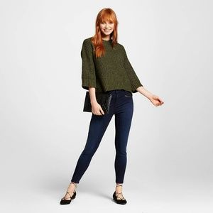 Mossimo High-Rise Dark Jegging 0 00  24" NWT Jeans
