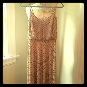 Beaded bridesmaid dress