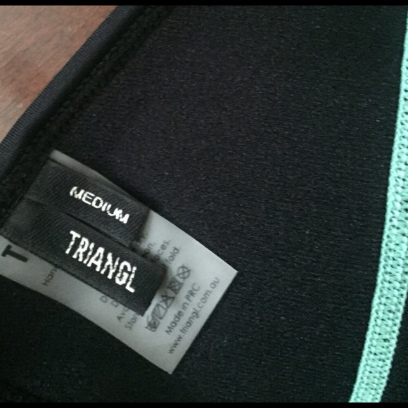 TRIANGL bathing suit. Mint green - Picture 4 of 4