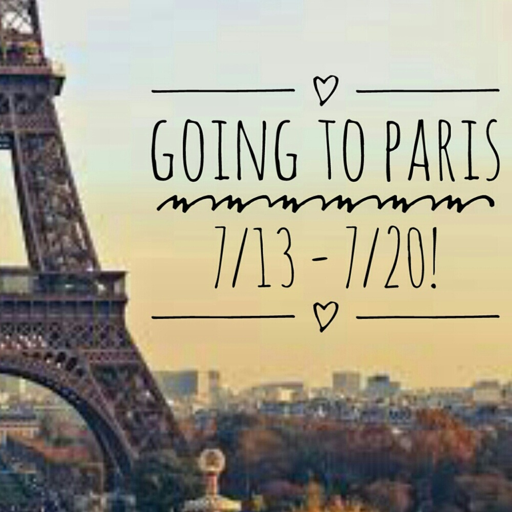 Paris baby! ✈