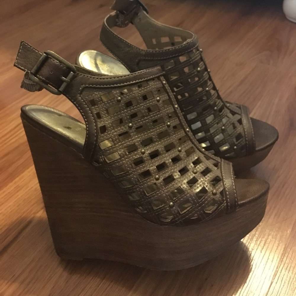 Bakers wedge heels