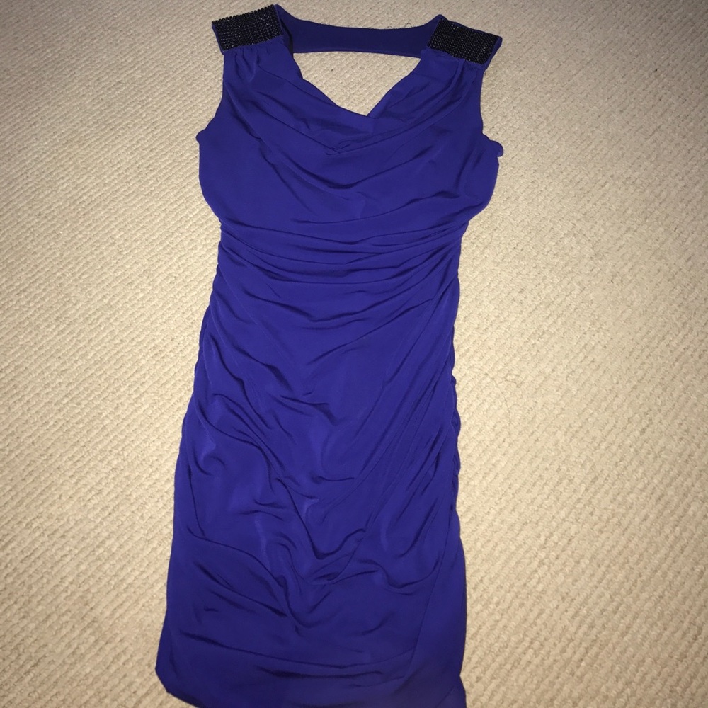 Blue dress