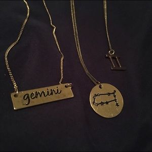 Three Gemini Necklaces