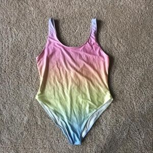 Ombre Bathing Suit