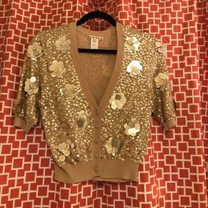 Nanette Lepore Sequined Cardigan