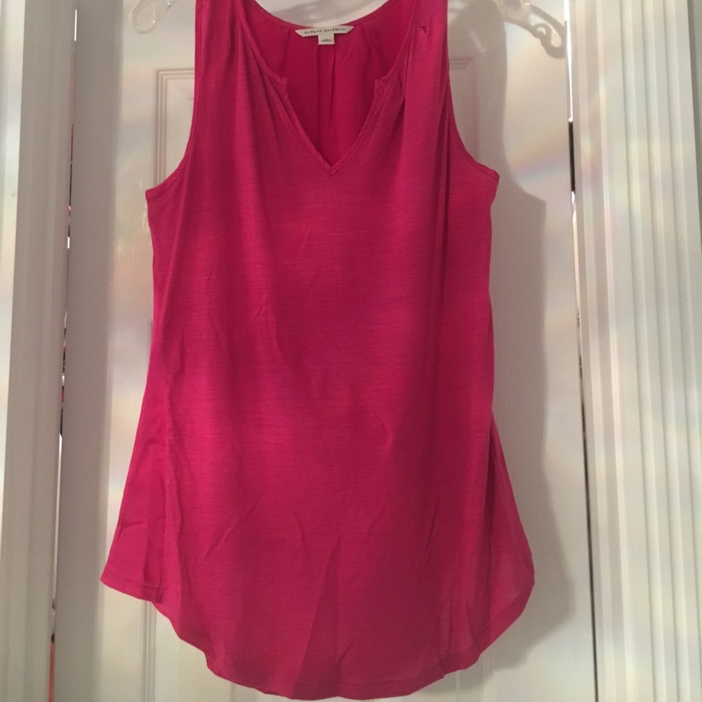 Mixed Media Fuchsia tank