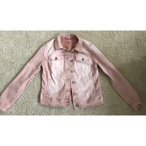 Pink jean jacket!
