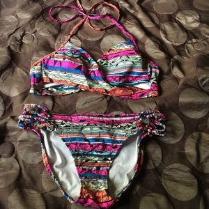 VS pink Aztec swimsuit 🖤