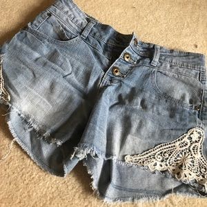 Kohls, Mudd brand denim shorts