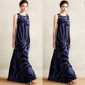 NEW Lily Silk Maxi Dress Anthropologie