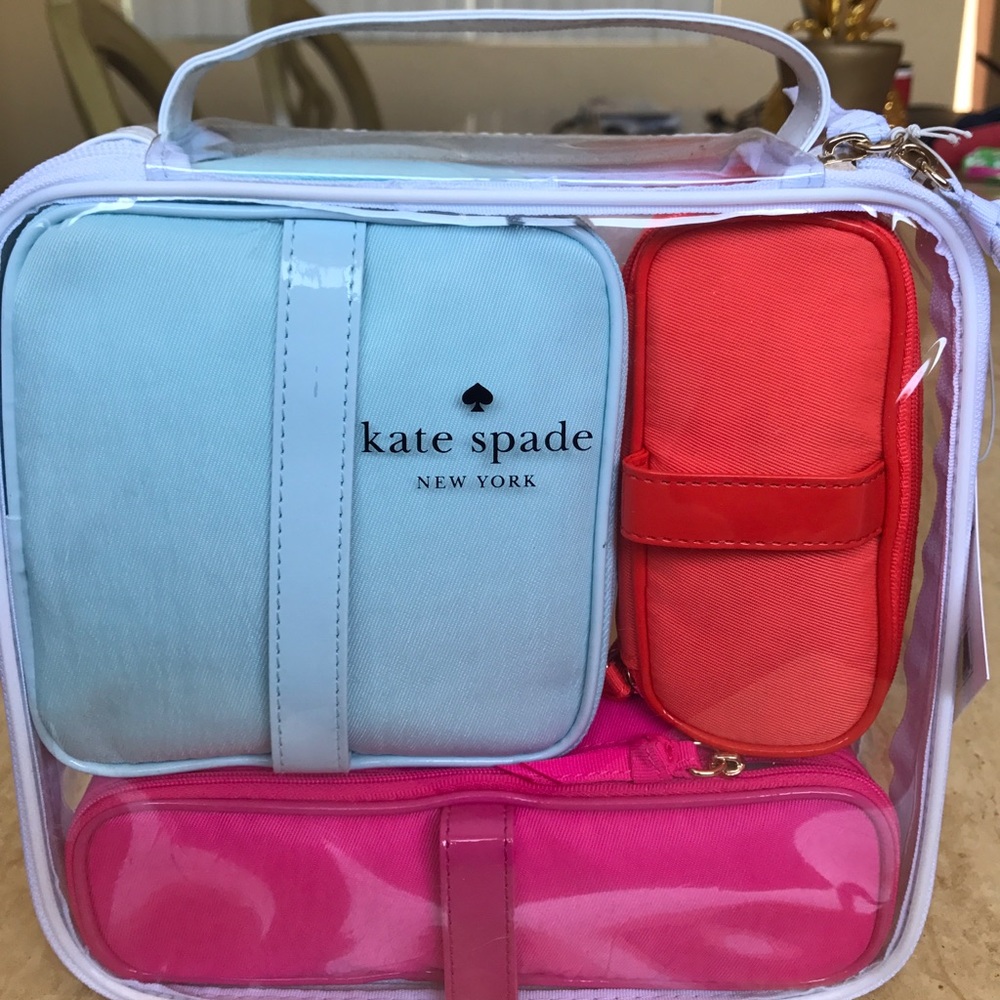 Kate Spade cosmetic bags