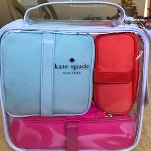 Kate Spade cosmetic bags