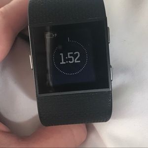 fitbit surge black