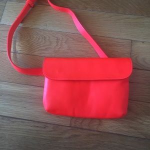& other stories coral fanny pack