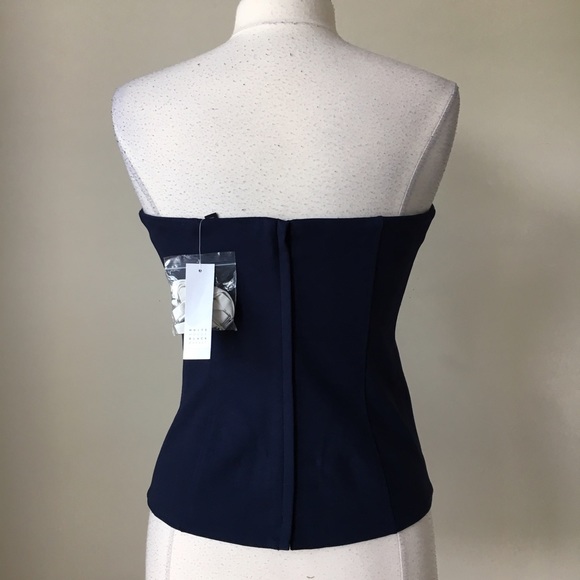 Garden floral embroidered bustier top - Picture 3 of 6