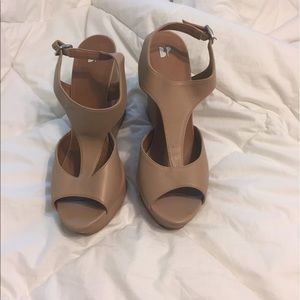 BP Nude Wedges