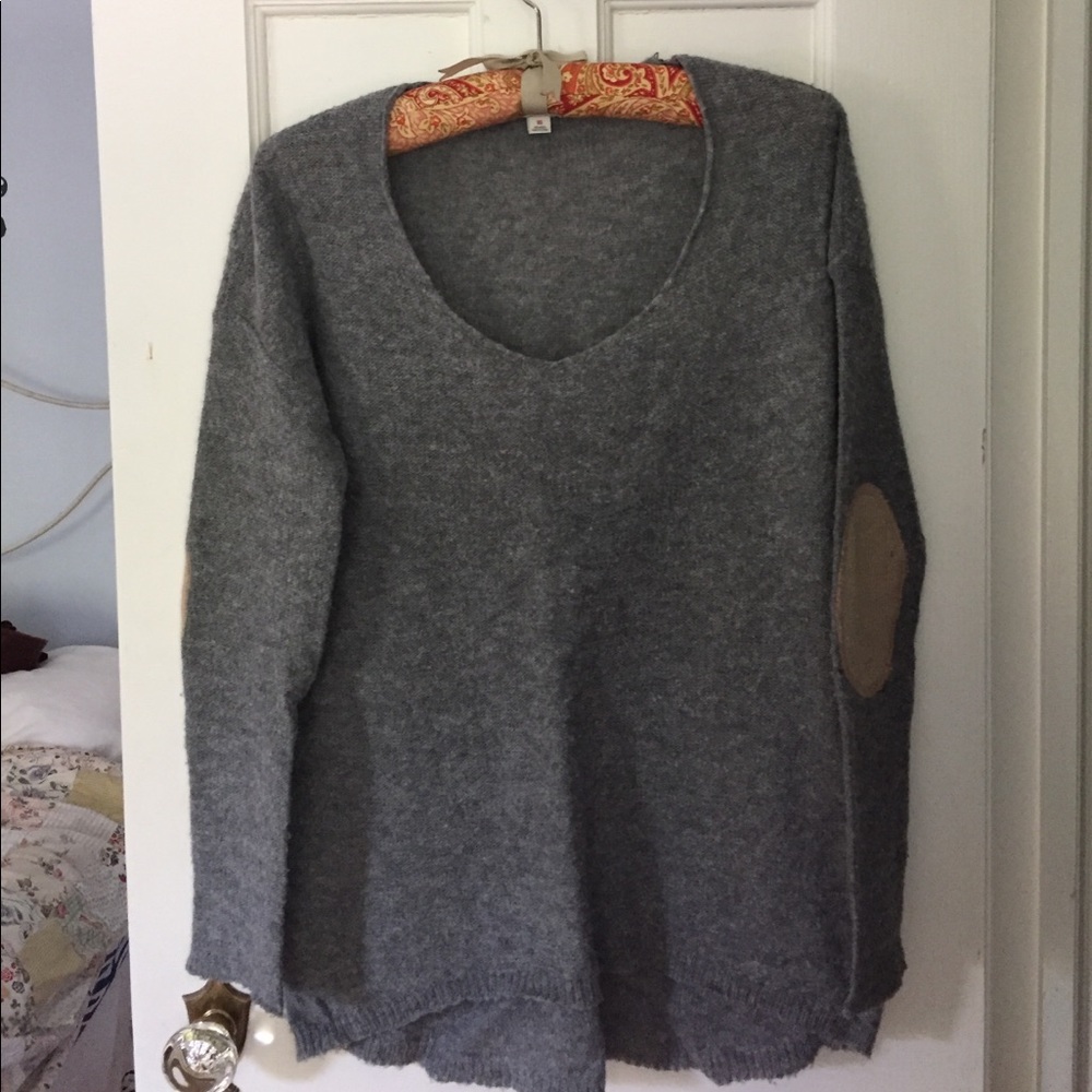 Cozy gray sweater
