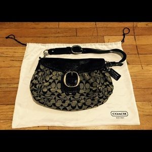 Signature Logo Coach Purse