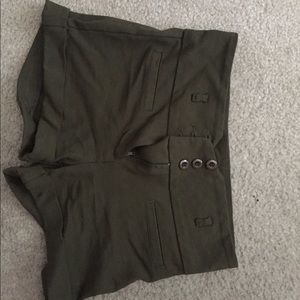 Green shorts