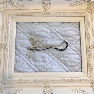 Gatsby themed headpiece 🖤 metallic