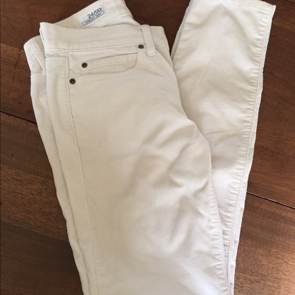 •GAP• Off-white Corduroy Pants - Picture 1 of 4