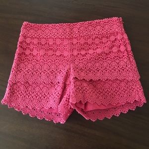 Loft The Riviera Short - Pink lace, size 0