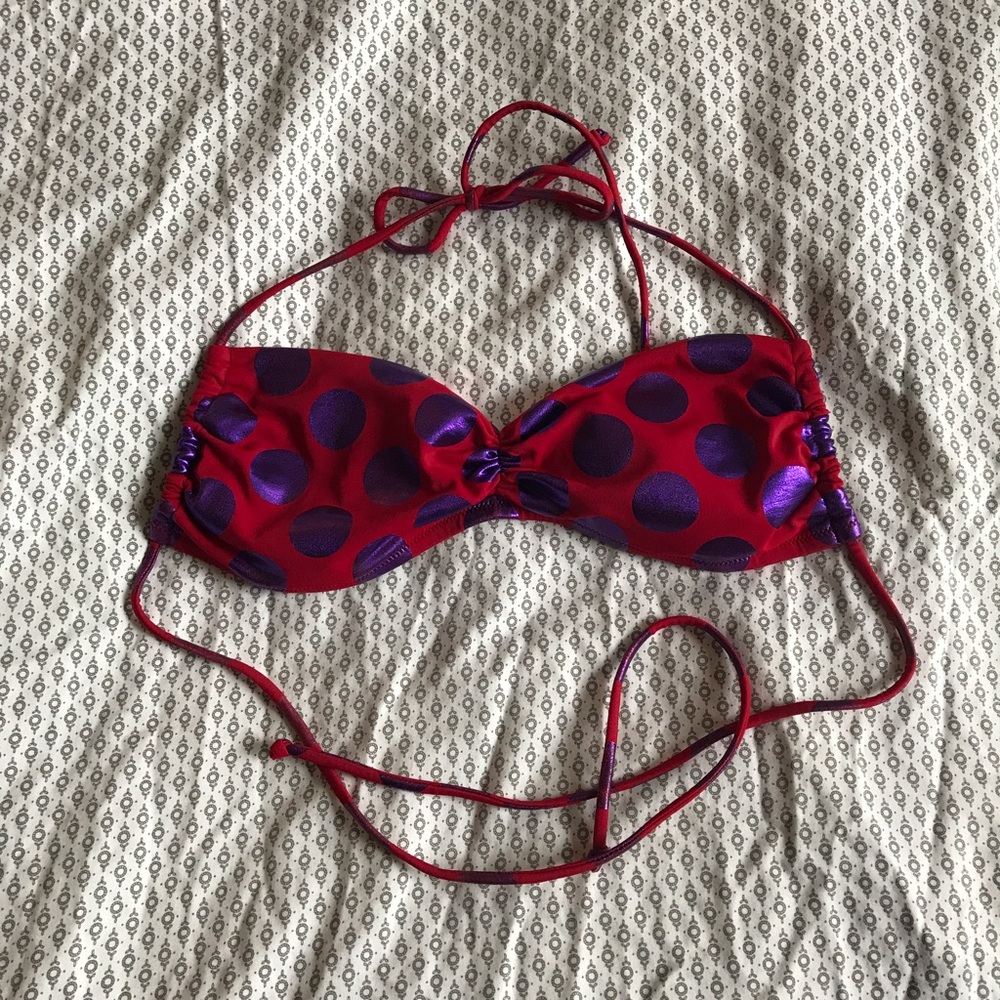Victoria's Secret Polkadot Bikini Top