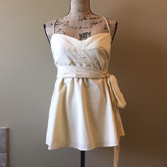 J. Crew Factory Tops - J. Crew spaghetti strap babydoll striped top